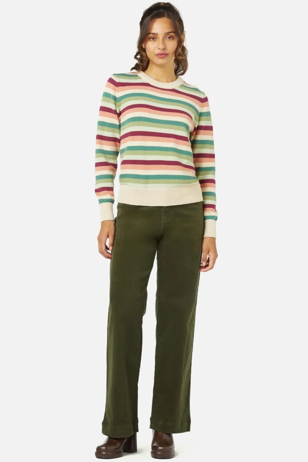 Joy Stripe Sweater