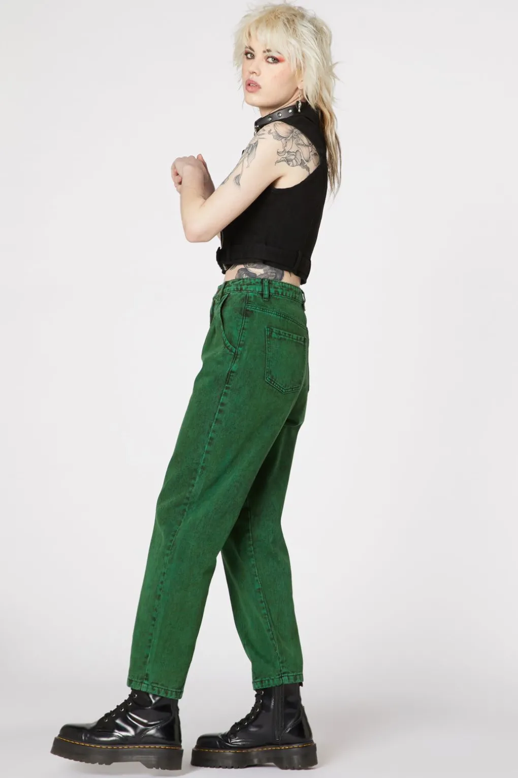 Joyride Acid Wash Peg Jean