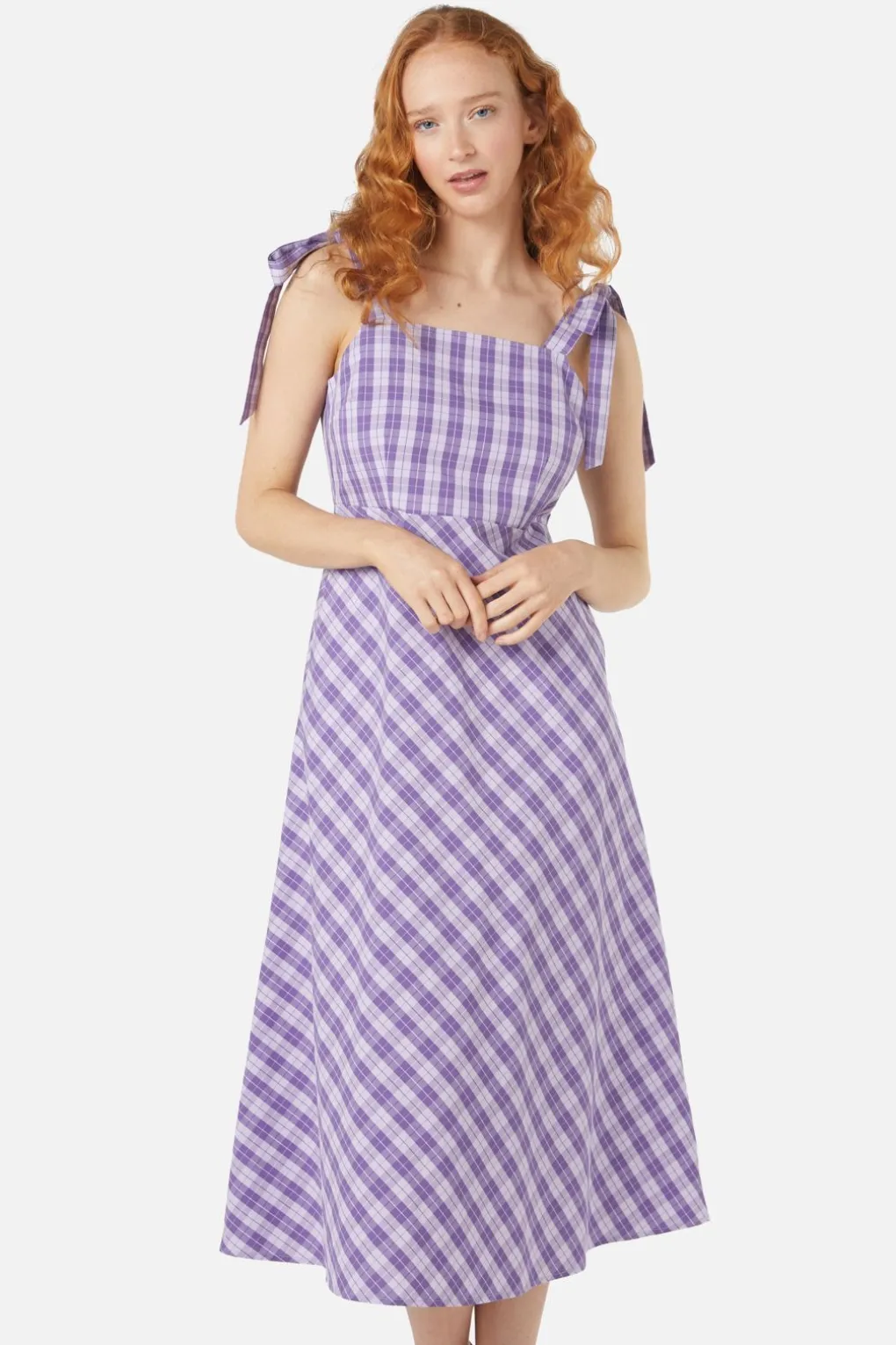 Juno Check Sundress