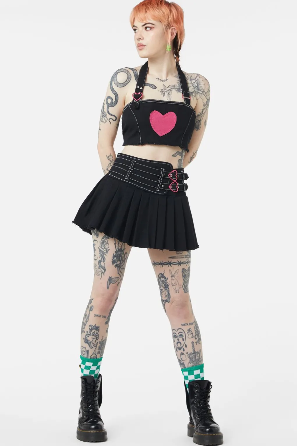 Kewties Buckle Mini Skort