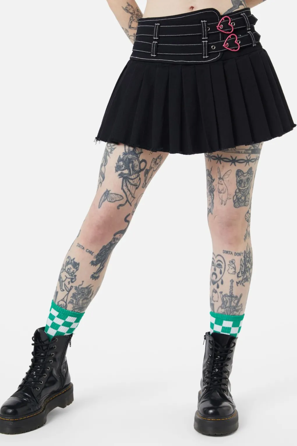 Kewties Buckle Mini Skort