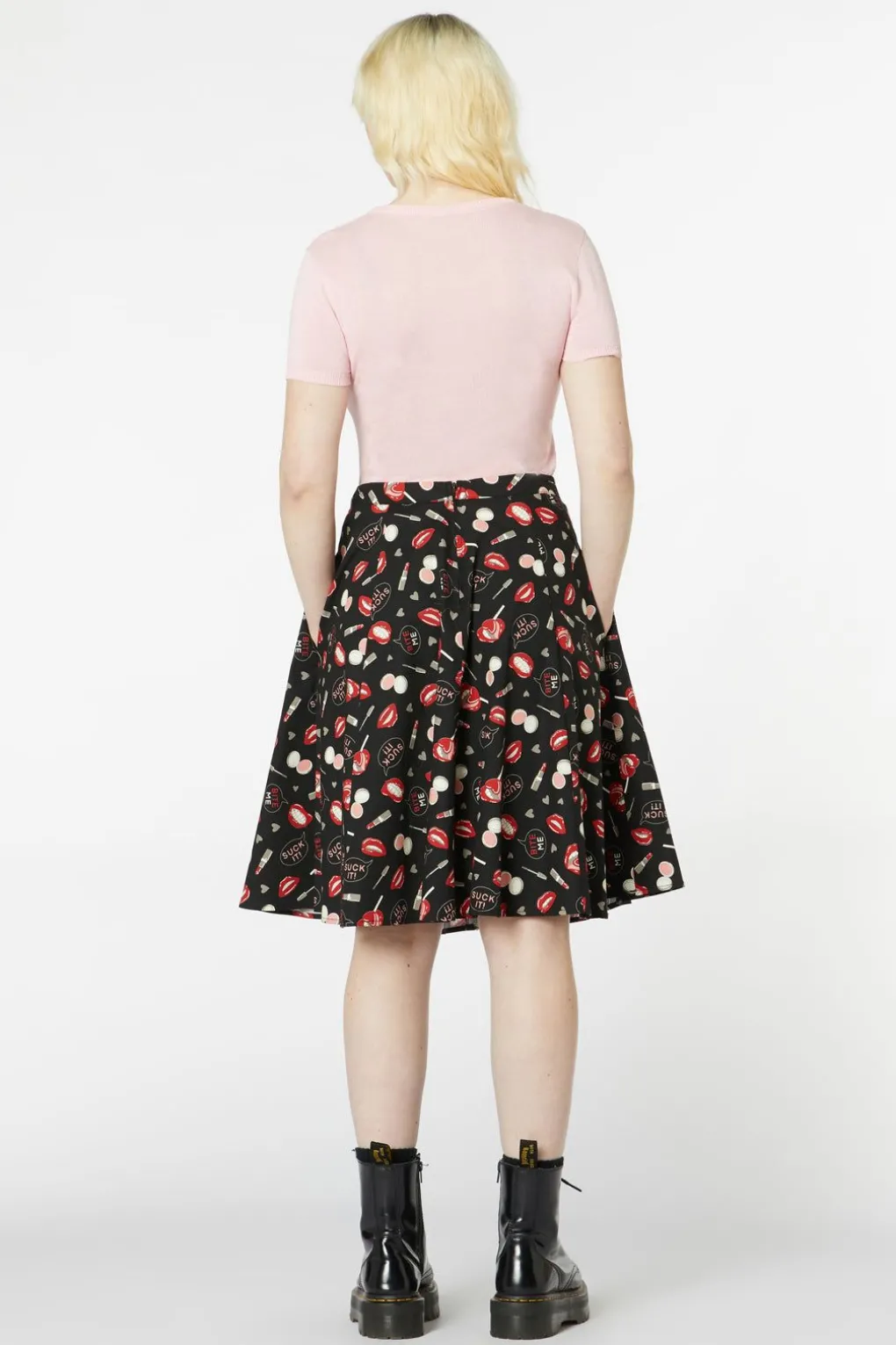 Kiss And Makeup Skirt