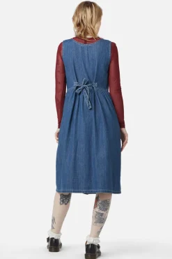 Kitty U0026 Strawbs Denim Pinafore