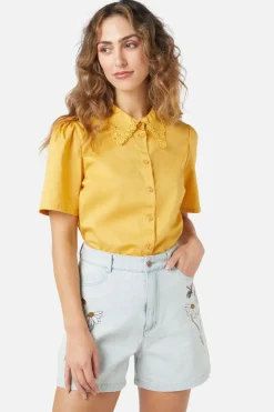 Lacey Flower Blouse