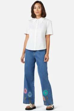 Lacey Flower Blouse
