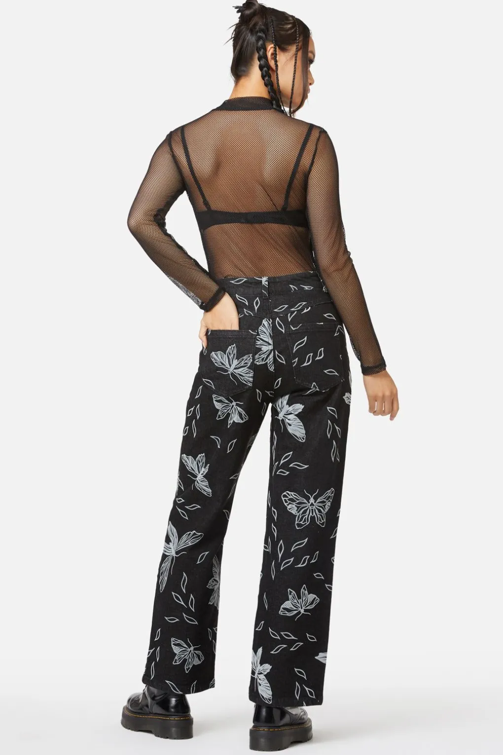 Larvae Flocked Pant
