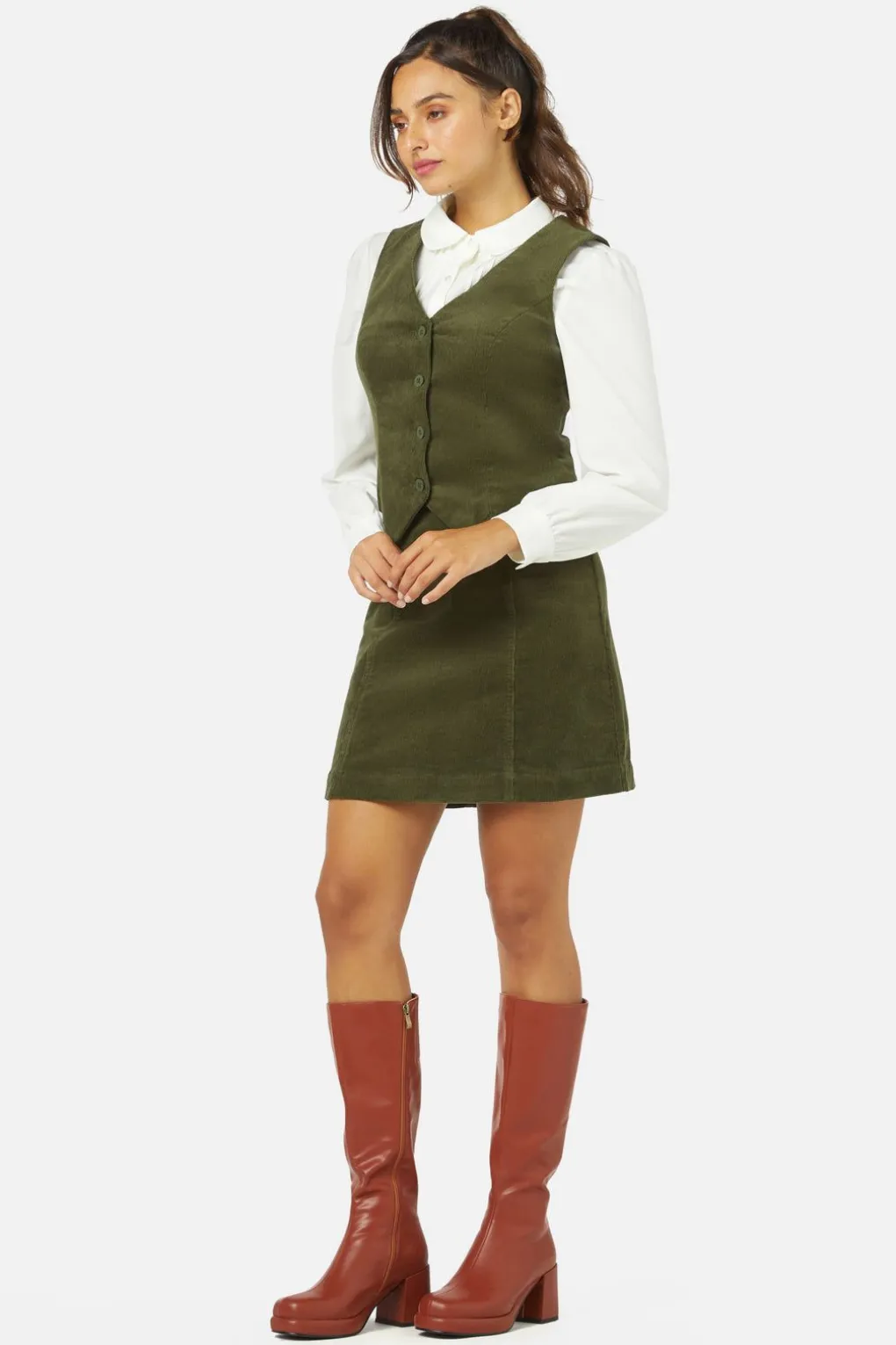 Layla Cord Vest