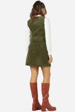 Layla Cord Vest