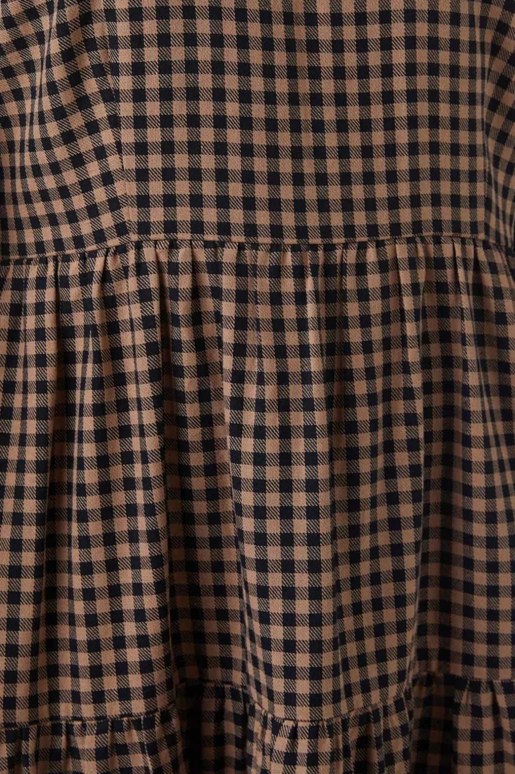 Lola Check Midi Dress