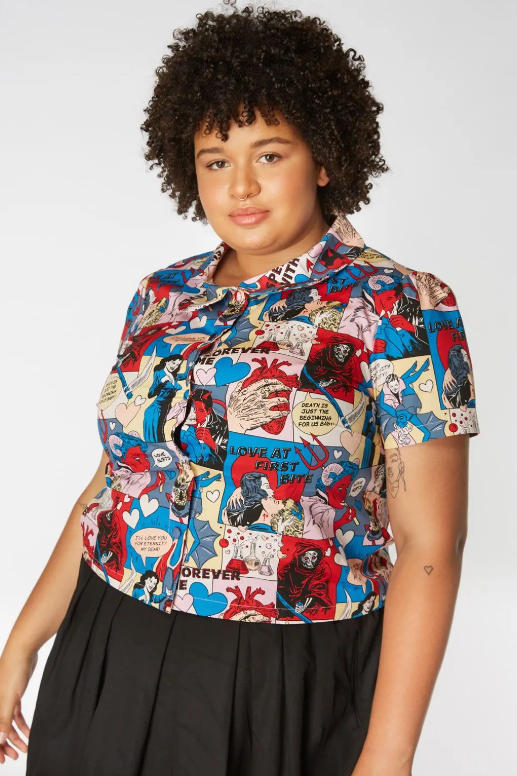 Love At First Bite Blouse Curve