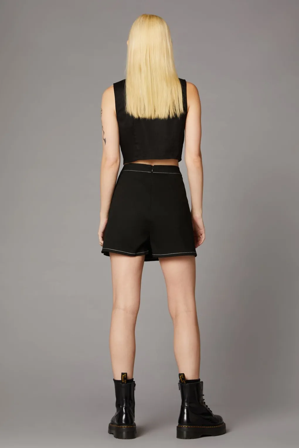 Mermaid Embroidered Skort
