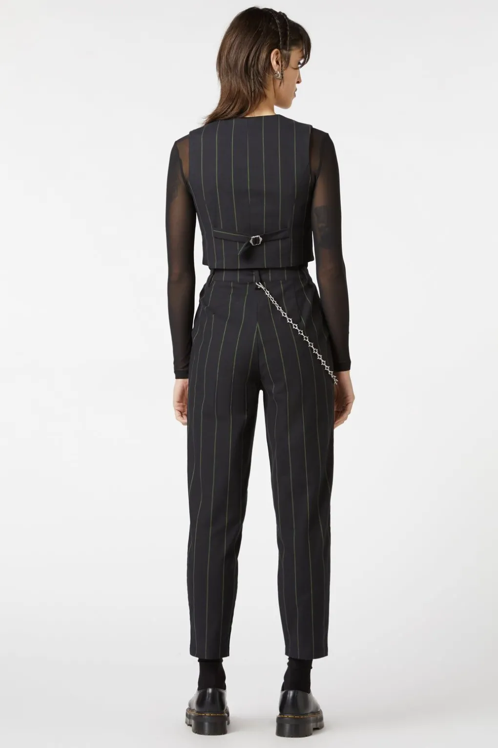 Mystery Pinstripe Vest