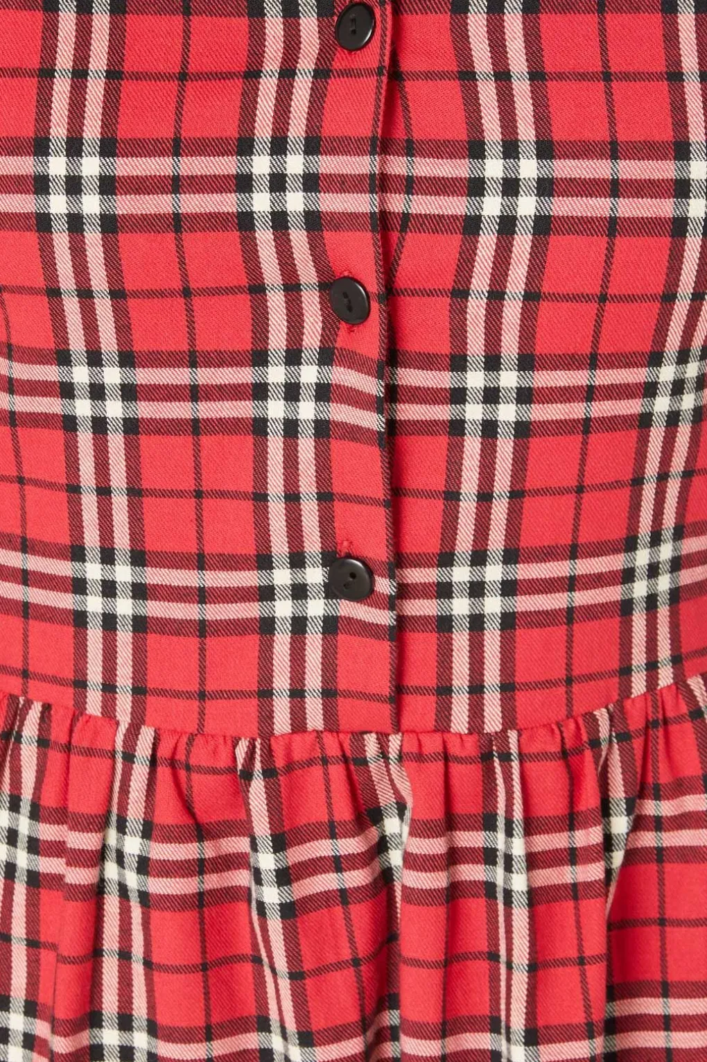 Nah Tartan Shirt Dress