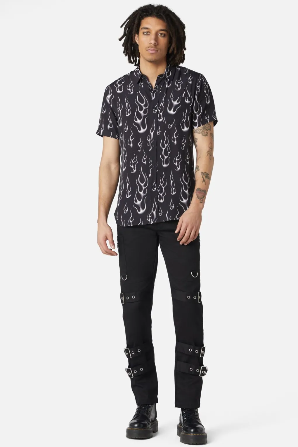 Naked Flame Short Sleeve Shirt