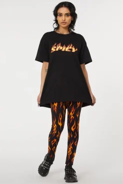 On Fire Cotton Legging