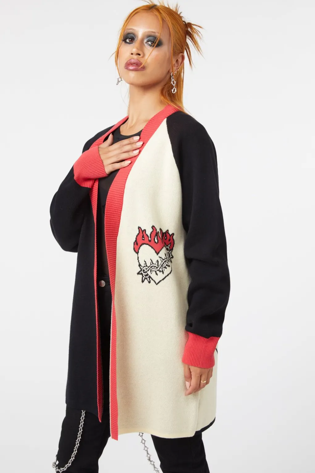 Paint The Roses Cardi