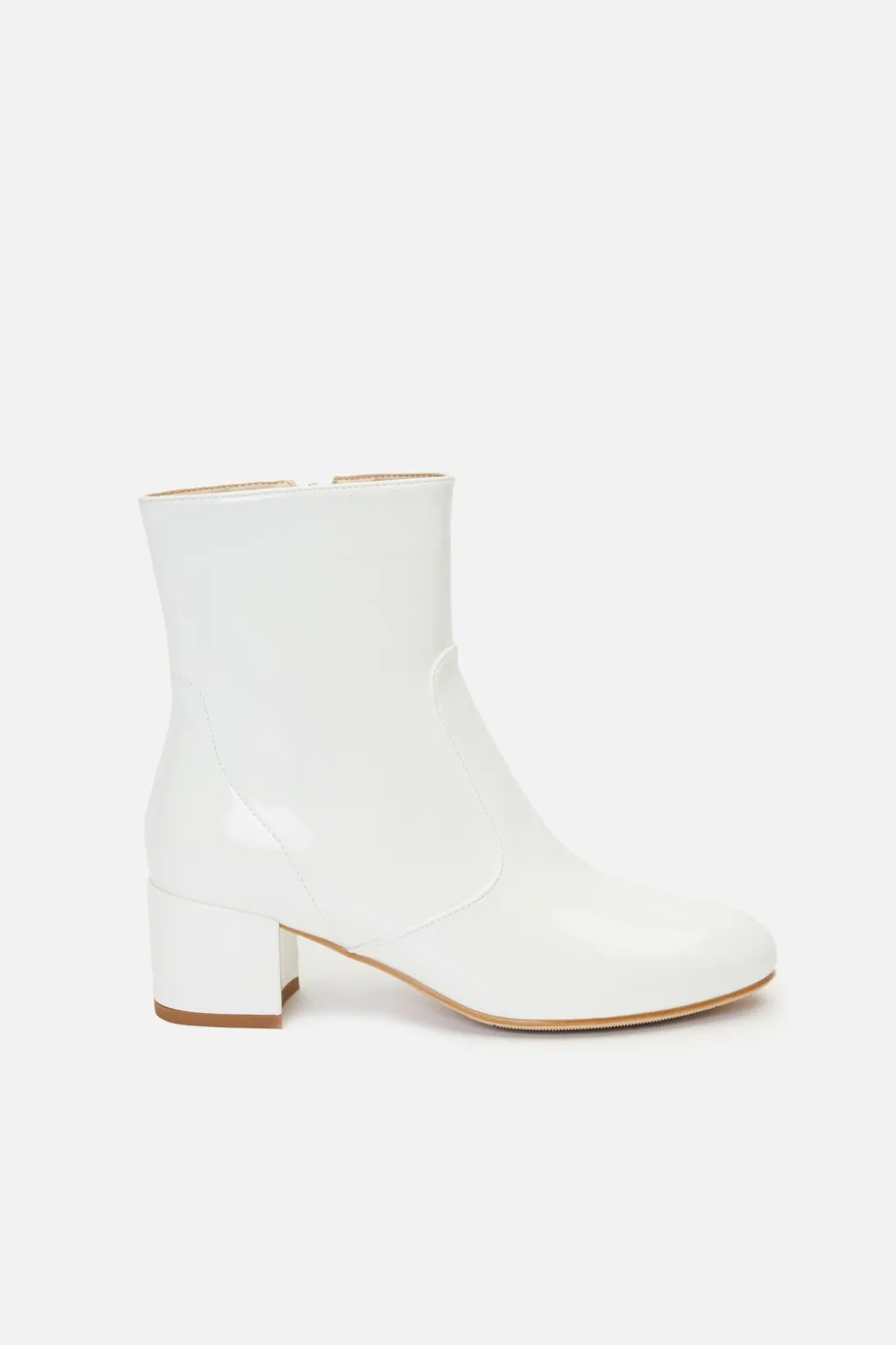 Patent Ankle Boot