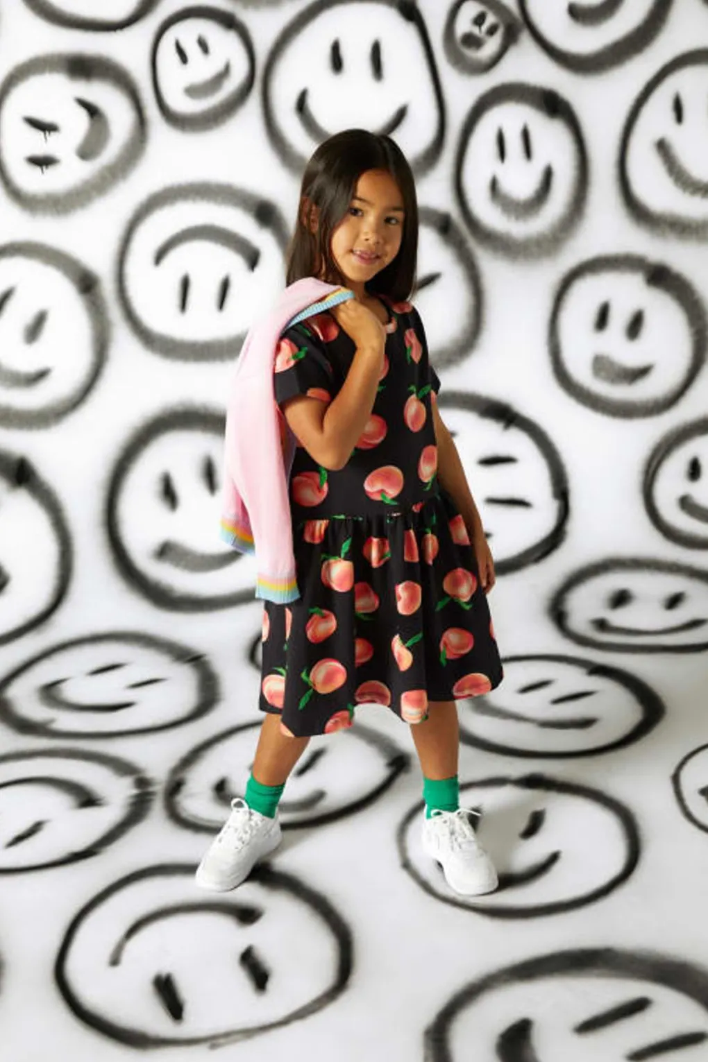 Peachy Kids Jersey Dress