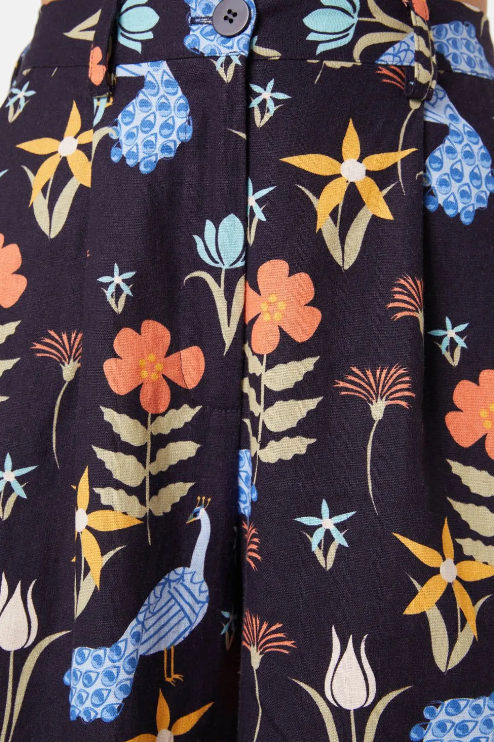Peacock Culotte