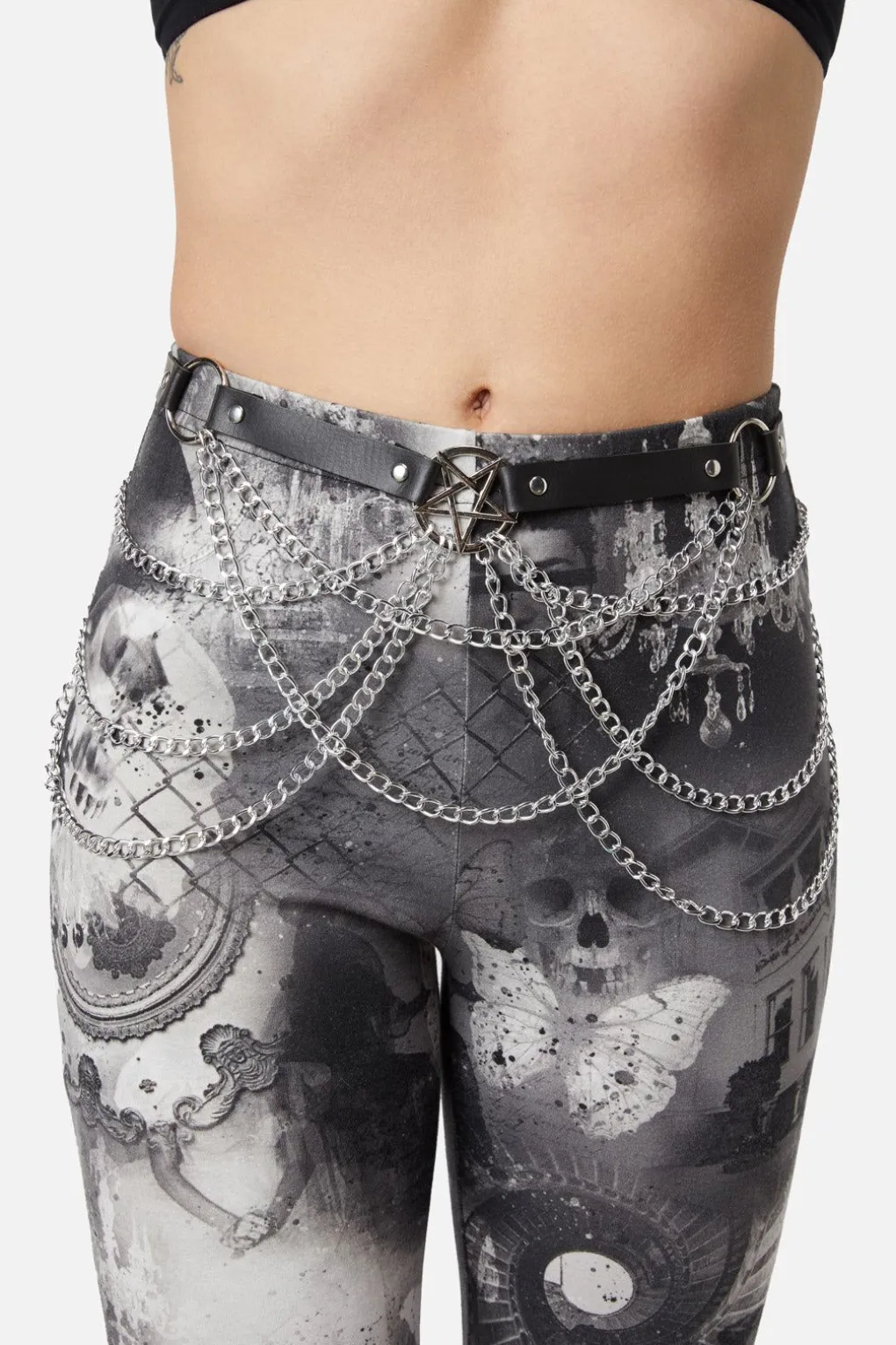Pentagram Chain Belt