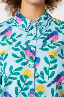 Pink Robin Blouse