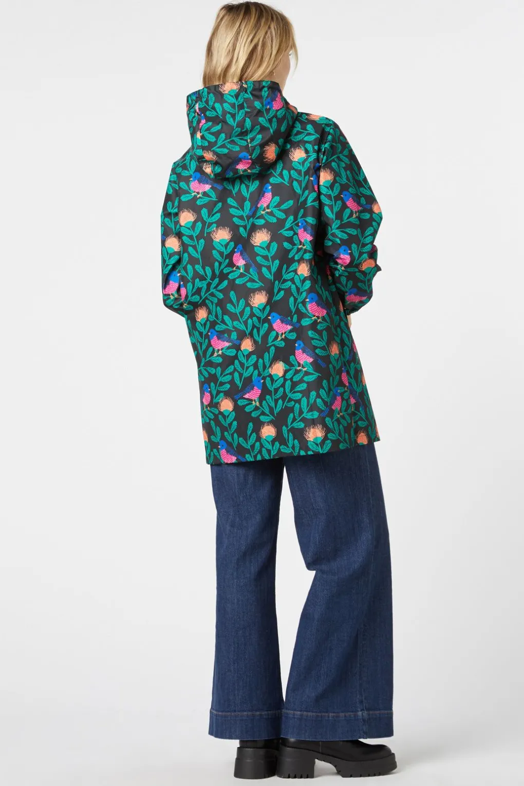 Pink Robin Raincoat