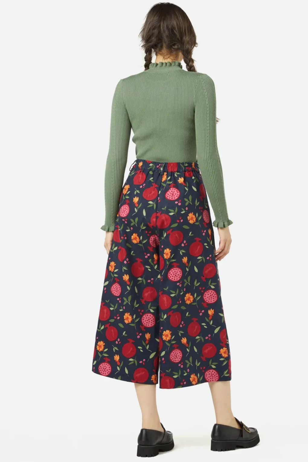 Pomegranate Skort