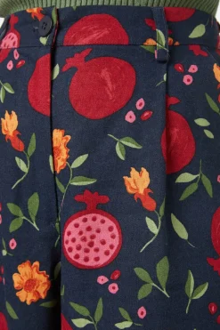 Pomegranate Skort