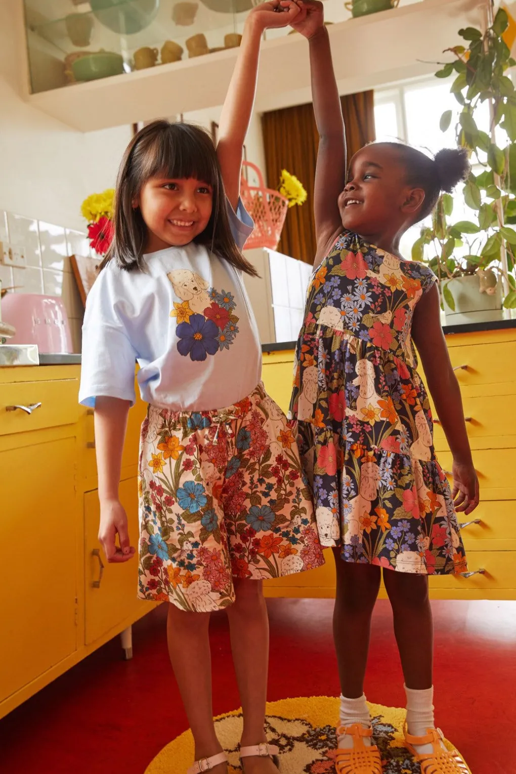 Poodle Kids Jersey Dress