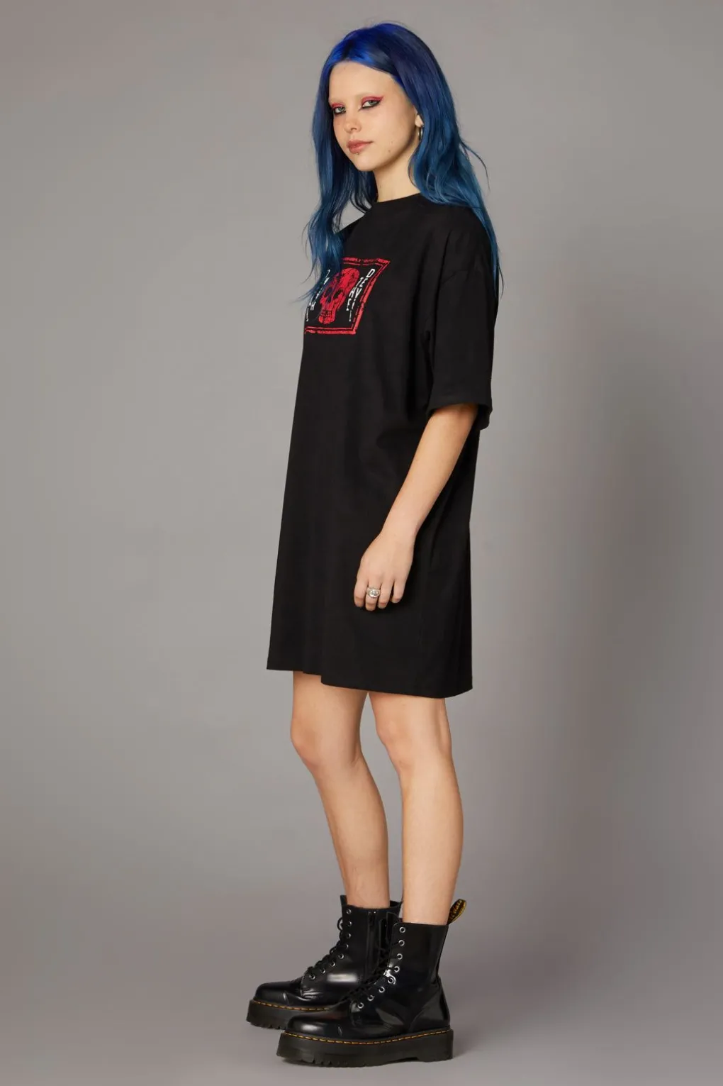 Printed Tee Dress