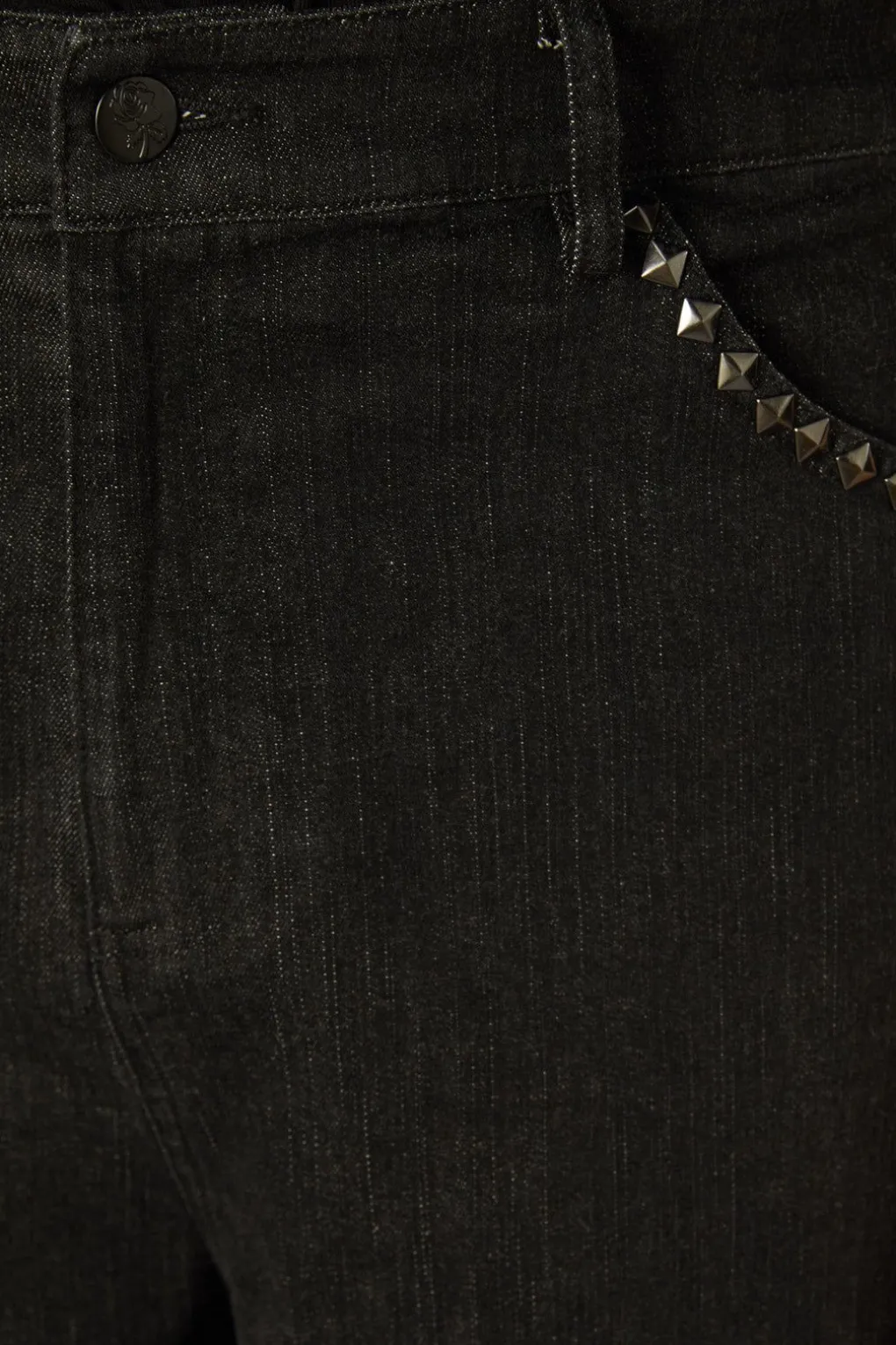 Punk Stud Denim Jeans