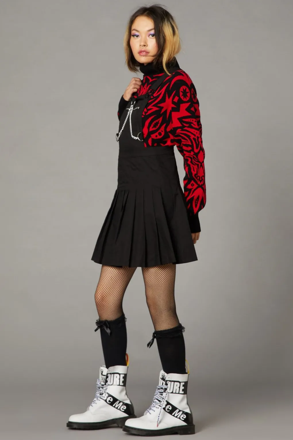 Punk Trim Pinafore