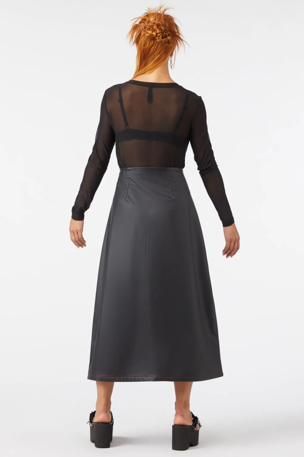 Queens Soldier Pu Skirt