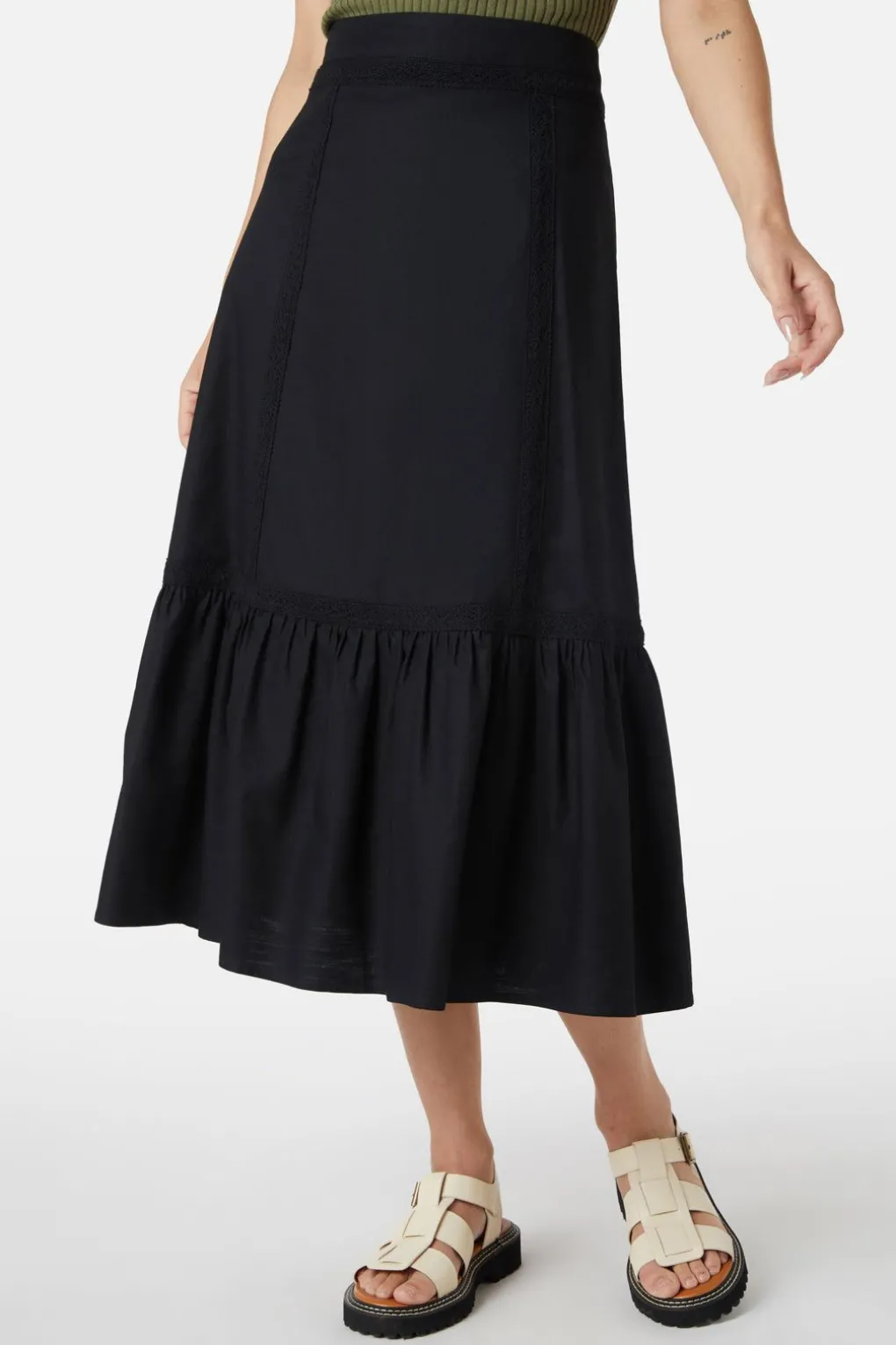 Rose Lace Skirt
