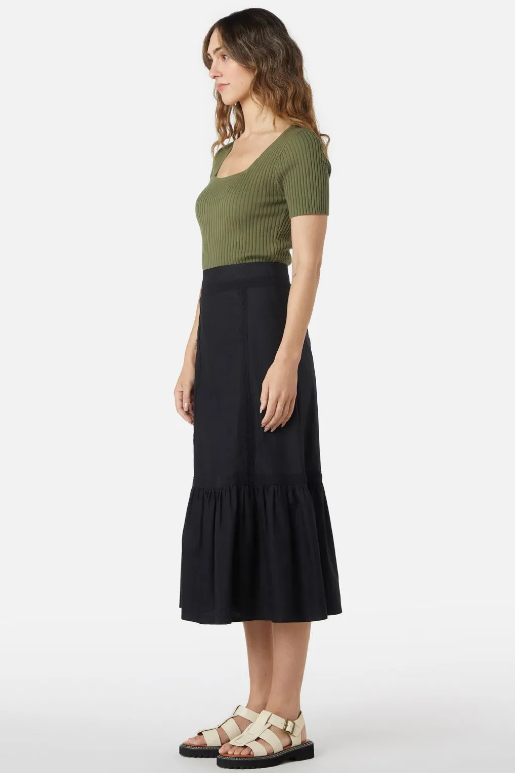 Rose Lace Skirt