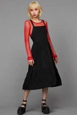 Ruffle Hem Pinafore