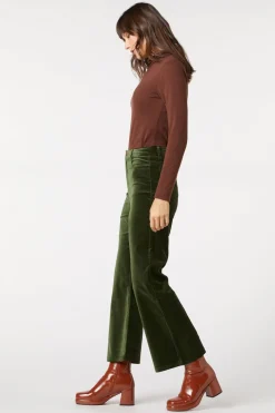Sadie Velvet Flare Jean