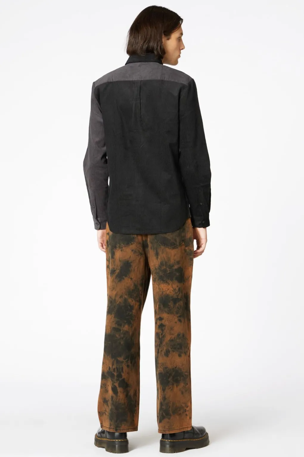 Split Cord Long Sleeve Shirt