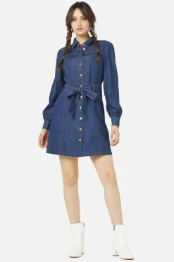 Tansy Ls Mini Dress
