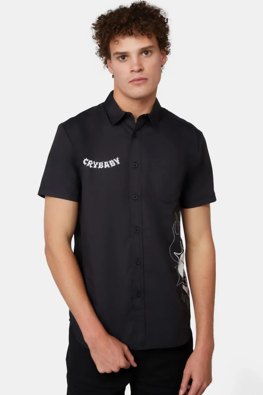 The End Side Printed Short Sleeve Shirt