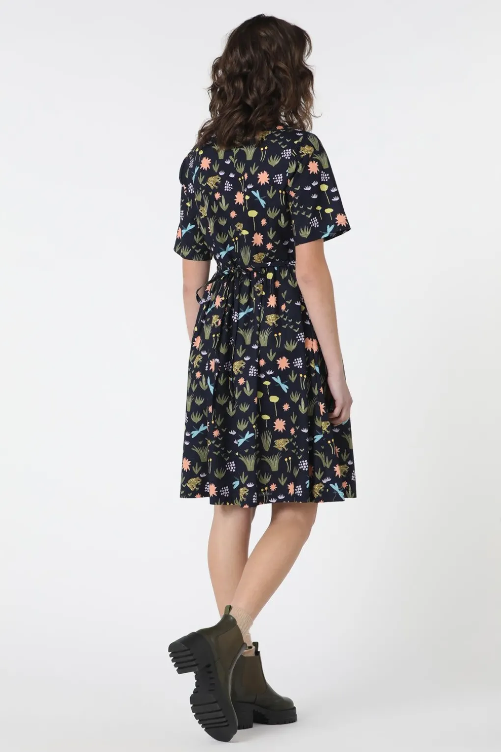 Tree Frog Smock Dress