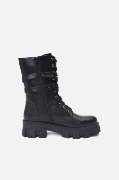 Triple Buckle Boot