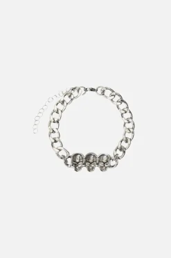 Triple Skull Bracelet