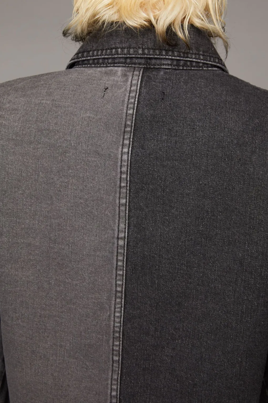 Washed Denim Trucker Jacket