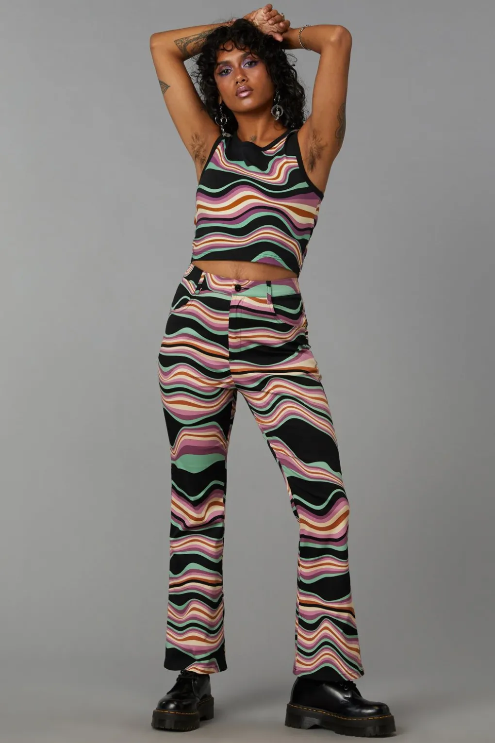Wave Craze Print Pant