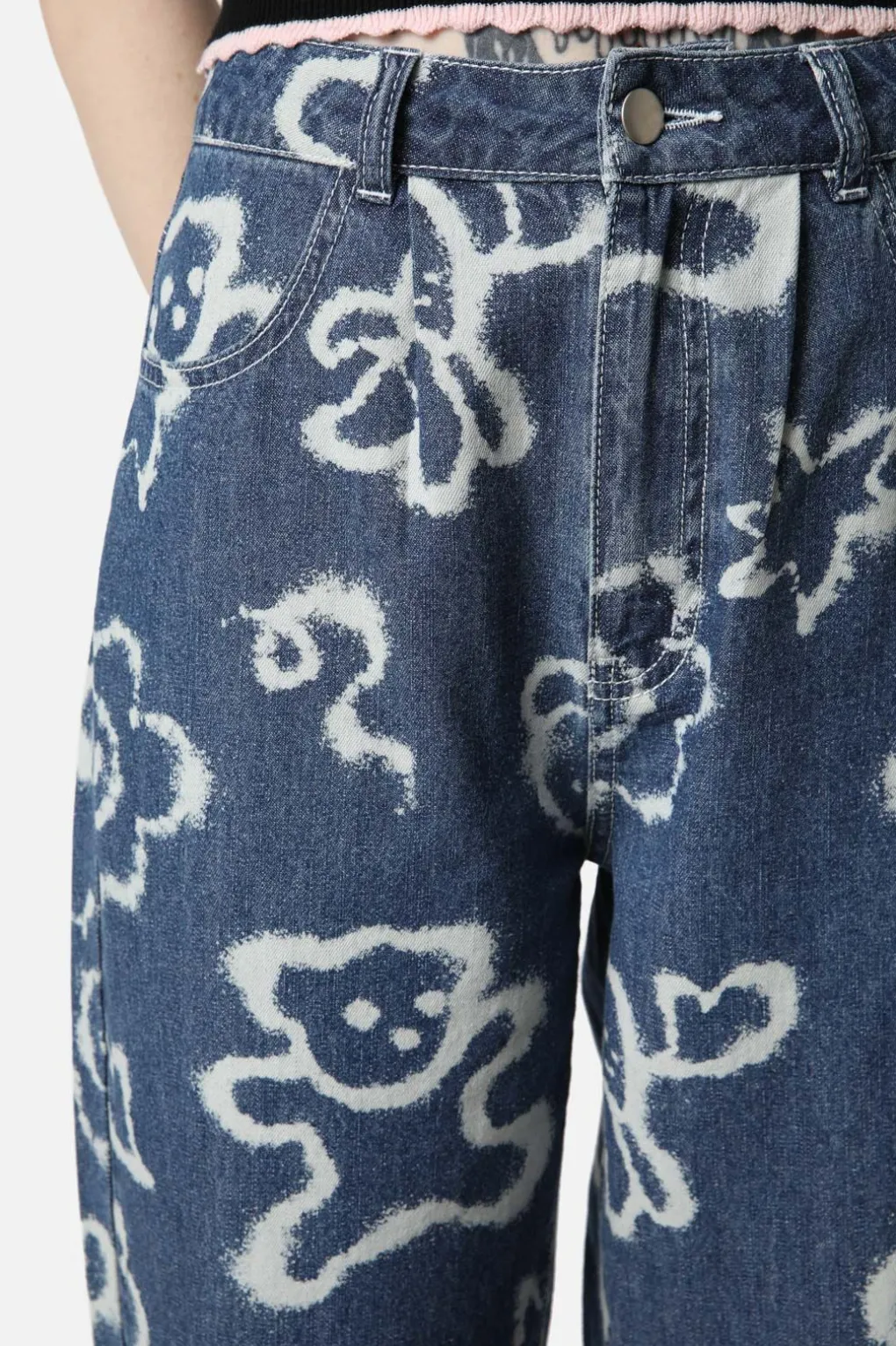 White Out Denim Jeans