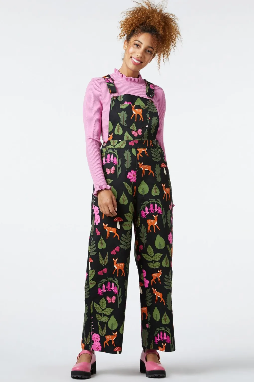 Winter Deer Overall