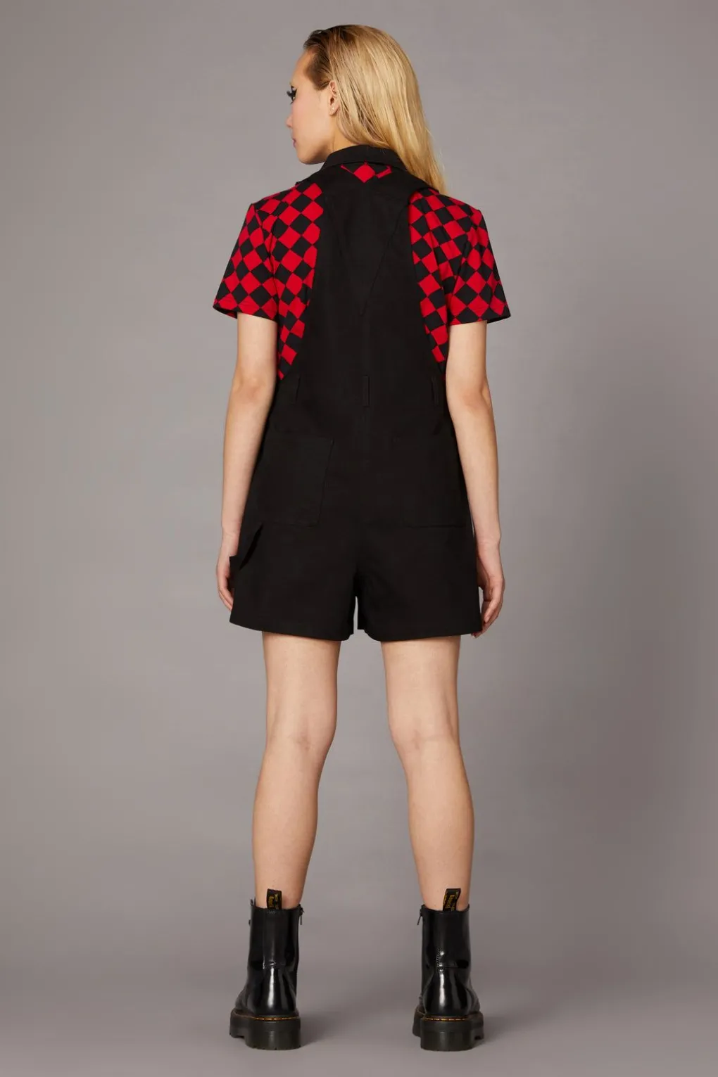 Zip Goth Overall
